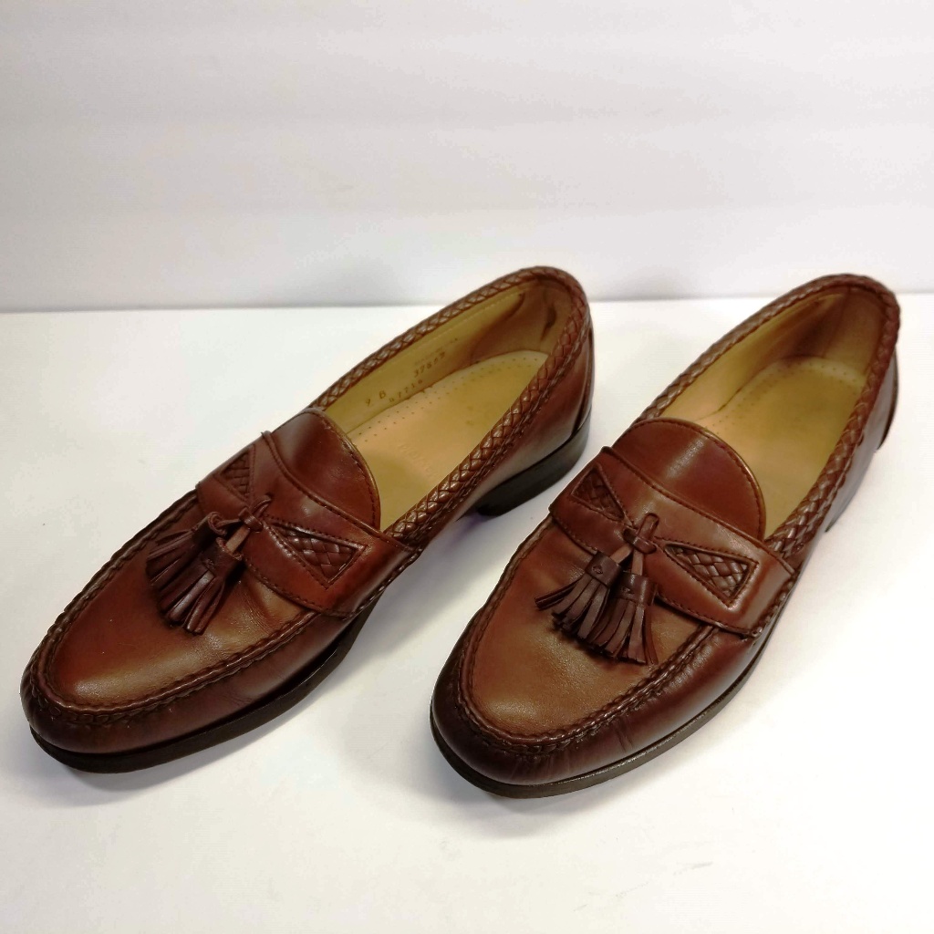 Euc. Allen Edmonds Maxfield Moccasins 9b